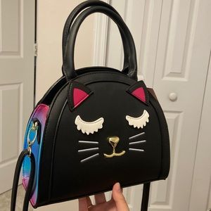 NWT Betsey Johnson Cat Purse